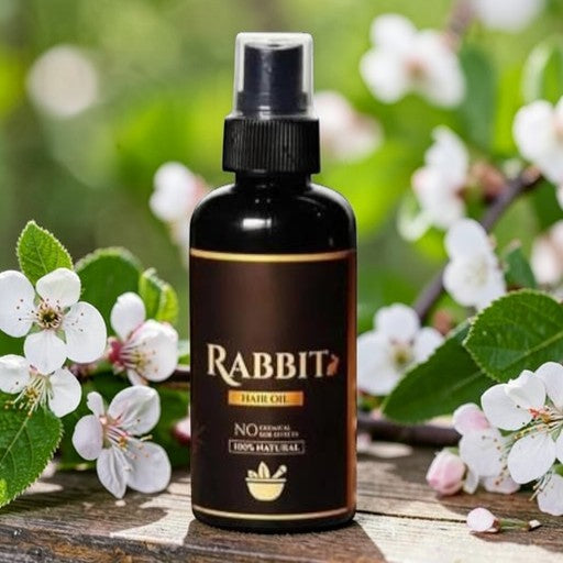 Rabbit Herbal Hair Oil - 100% Effective!